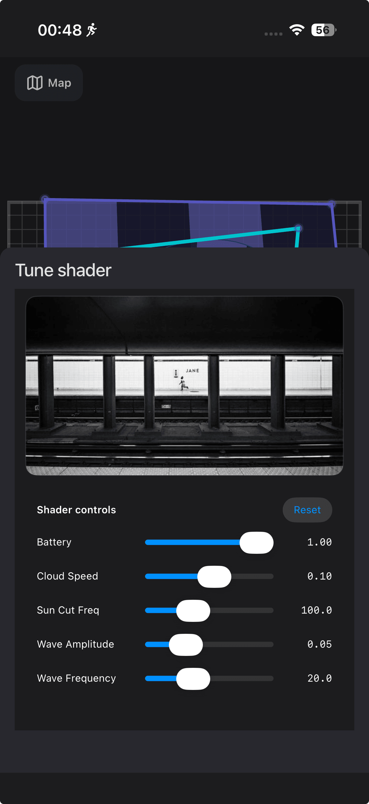 Multi-layer projection mapping